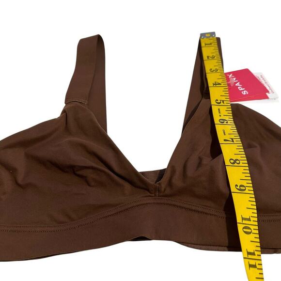 NWT SPANX Bra-llelujah Bralette Chestnut Brown Small - Picture 4 of 9